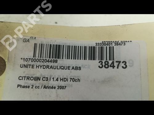 ABS Bremseaggregat CITROËN C3 I (FC_, FN_) 1.4 HDi | BP9604118M43 