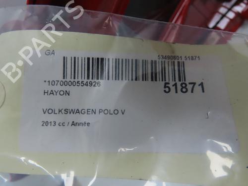 Used Tailgate VW POLO V (6R1, 6C1) 1.6 TDI (90 hp) 28802174