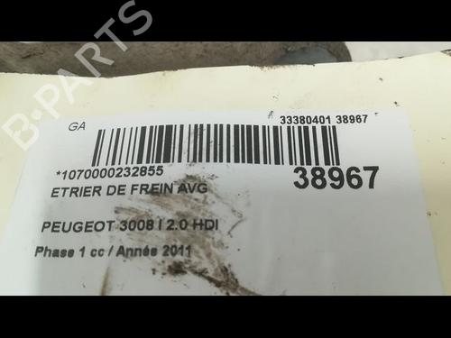 Used Left front brake caliper Left front brake caliper PEUGEOT 3008 I MPV (0U_) 2.0 HDi 150 / BlueHDi 150 (150 hp) 14878253 14878253