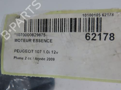 Used Engine Engine PEUGEOT 107 (PM_, PN_) 1.0 (68 hp) 40554206 40554206