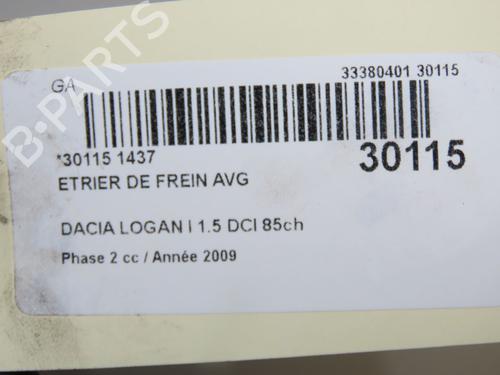 Left front brake caliper DACIA LOGAN MCV (KS_) 1.5 dCi (KS0W) | BP23174011M105 - Image 3
