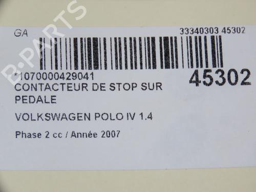 Electronic module VW POLO (9N_, 9A_) 1.4 TDI | BP14876853M83 