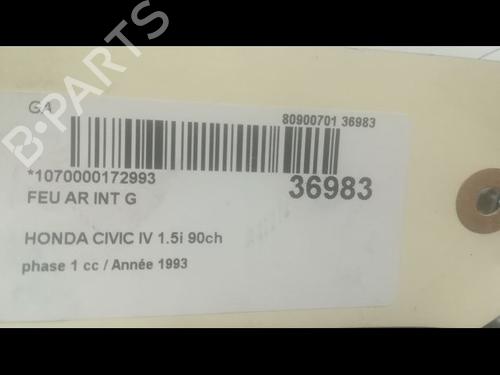 Used Left tailgate light HONDA CIVIC V Hatchback (EG, EH) 1.5 i 16V (EG4) (90 hp) 23177854