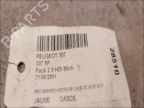 Used Front right window mechanism PEUGEOT 307 (3A/C) 2.0 HDi 90 (90 hp) 23175617