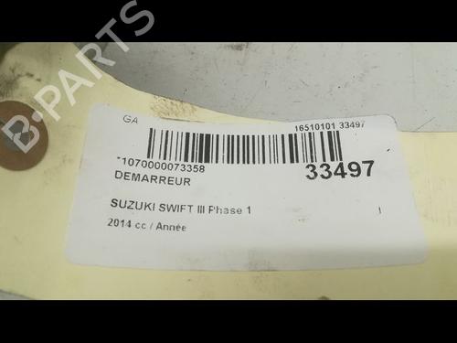 Used Starter SUZUKI SWIFT IV (FZ, NZ) 1.2 (AZH412, ZC72S) (94 hp) 9595924