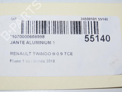 Fælk RENAULT TWINGO III (BCM_, BCA_) 0.9 TCe 90 (BCM9, BCM2) | BP32872900C45 - Image 7