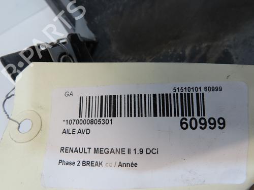 Parafango anteriore destro Parafango anteriore destro 39157306 39157306