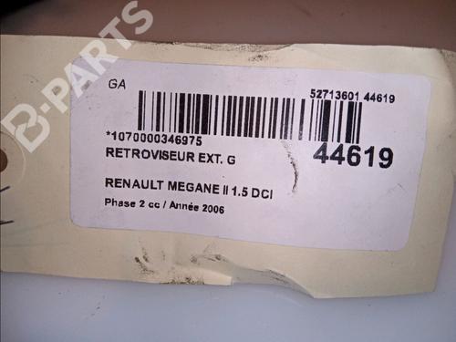Left mirror RENAULT MEGANE II (BM0/1_, CM0/1_) 1.5 dCi (BM1F, CM1F) | BP11102713C26 