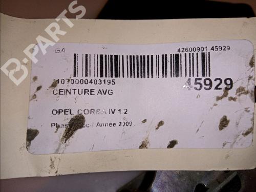 Front left belt tensioner OPEL CORSA D (S07) 1.2 (L08, L68) | BP11533190C87 