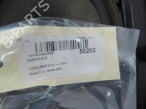Used Right front door FORD FIESTA VI (CB1, CCN) 1.4 TDCi (68 hp) 28831234