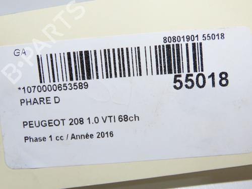 right-headlight-peugeot-208-i-ca_-cc_-2012-2013-2014-2015-2016-2017-2018-2019-2020-2021-32179190 main image