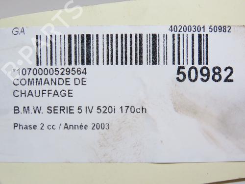 Climate control BMW 5 (E39) 520 i | BP28967868I5 - Image 7