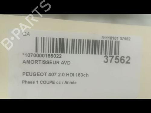Used Right front shock absorber PEUGEOT 407 Coupe (6C_) 2.0 HDi (163 hp) 9601685