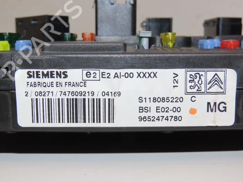 Fuse box PEUGEOT 206 Hatchback (2A/C) 1.6 16V | BP28829162E1