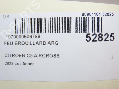 Tågelys CITROËN C5 AIRCROSS (A_) 1.5 BlueHDi 130 (ACYHZJ, ACYHZR) | BP24359155C37 - Image 6
