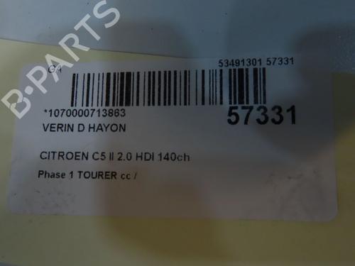 Gasdæmper bagklap Gasdæmper bagklap CITROËN C5 III Break (RW_) 2.0 HDi 140 (140 hp) 36495544 36495544