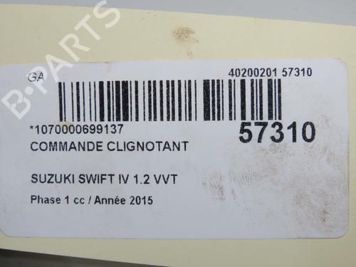 Steering column stalk SUZUKI SWIFT IV (FZ, NZ) 1.2 (AZH412, ZC72S) | BP36395864I23 - Image 5