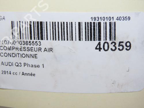 AC compressor AUDI Q3 (8UB, 8UG) 2.0 TDI quattro | BP36493560M34 - Image 6