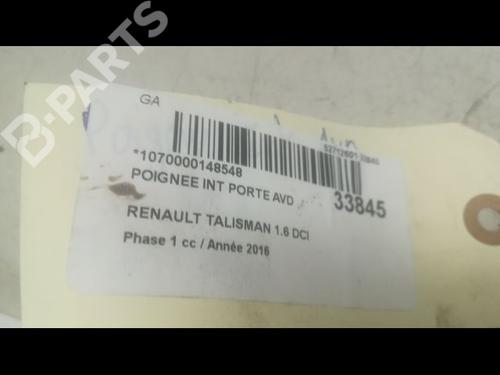 Front right interior door handle RENAULT TALISMAN (LP_) 1.6 dCi 160 | BP9600472I14 