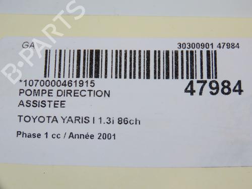 Steering pump TOYOTA YARIS (_P1_) 1.3 (NCP10, SCP12_) | BP18732085M99