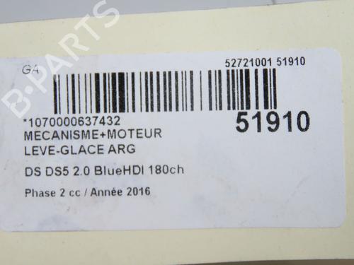 Rear left window mechanism DS DS 5 (KF_) 2.0 BlueHDi 180 | BP36939887C24  - Image 5