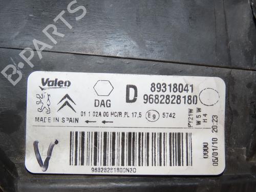 Right headlight CITROËN BERLINGO MULTISPACE (B9) 1.6 HDi 110 | BP29441826C29 