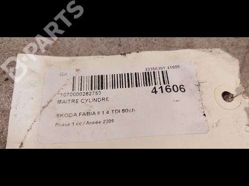 Brake master cylinder SKODA FABIA II (542) 1.4 TDI | BP9614418M77 