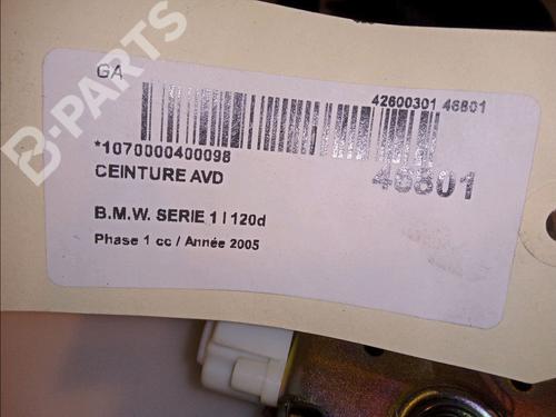 Front right belt tensioner BMW 1 (E87) 118 d | BP11425800C88 