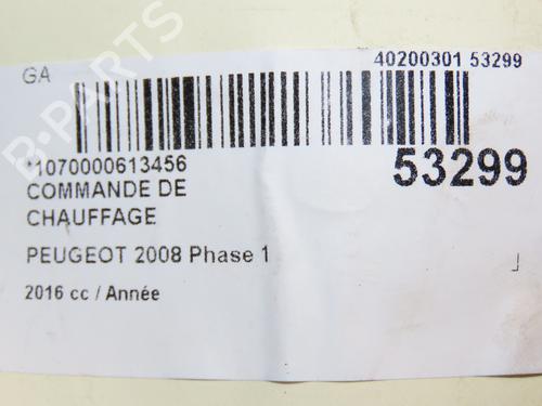 Climate control PEUGEOT 2008 I (CU_) 1.2 VTi | BP28801738I5  - Image 6