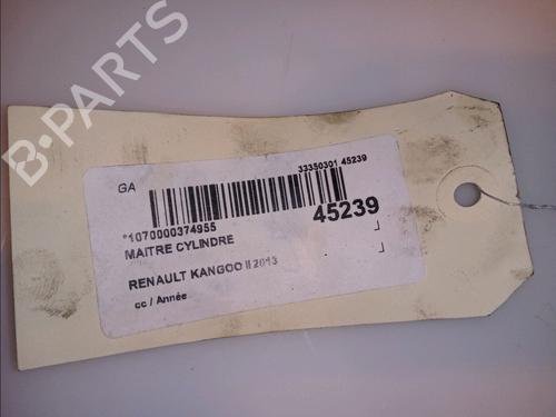 Used Brake master cylinder Brake master cylinder RENAULT KANGOO Express (FW0/1_) 1.5 dCi 110 (FW06, FW12) (110 hp) 11100469 11100469