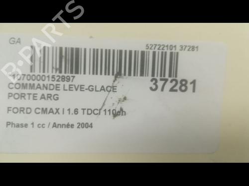 Used Left rear window switch FORD FOCUS C-MAX (DM2) 1.6 TDCi (109 hp) 9600813