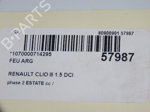 Used Left taillight Left taillight RENAULT CLIO III Grandtour (KR0/1_) 1.5 dCi (75 hp) 33059494 33059494