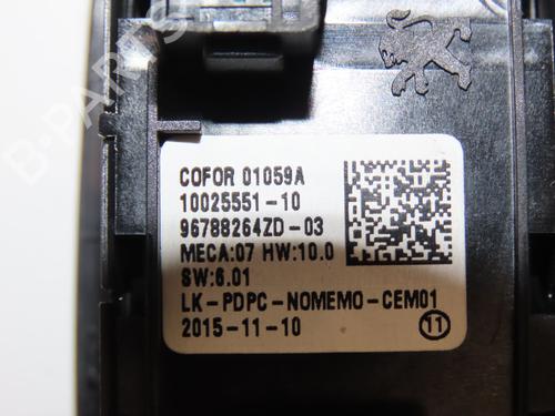 Used Left front window switch CITROËN C4 Picasso II 2.0 BlueHDi 150 (150 hp) 29469779