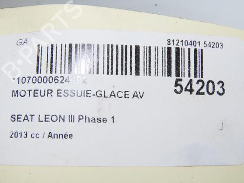 Front wiper motor SEAT LEON (5F1) 1.2 TSI | BP29601134M29 