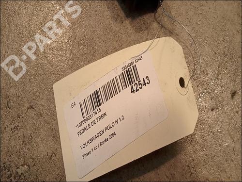 Break pedal VW POLO (9N_, 9A_) 1.2 | BP9618055I19 