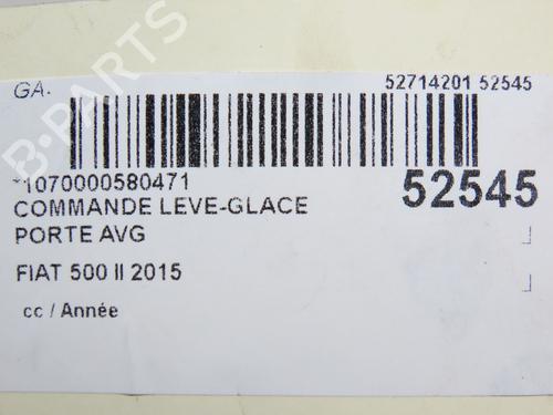 Used Left front window switch FIAT 500L (351_, 352_) 1.3 D Multijet (199LXY1A, 199LXY11) (84 hp) 28831729