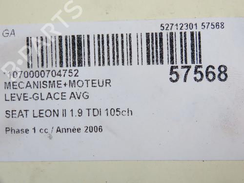Used Front left window mechanism Front left window mechanism 39251723 39251723