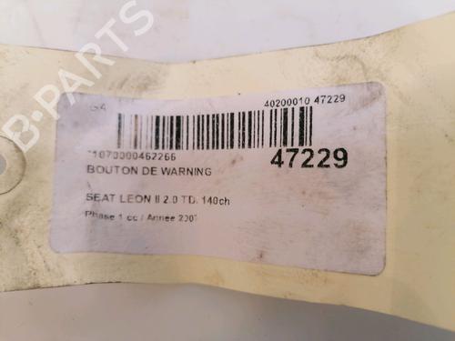 Warning switch SEAT LEON (1P1) 2.0 TDI 16V | BP16688093I22