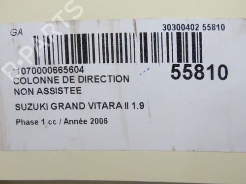 Used Steering column SUZUKI GRAND VITARA II (JT, TE, TD) 1.9 DDiS All-wheel Drive (JT419, TD44, JB419WD, JB419XD,... (129 hp) 32076096