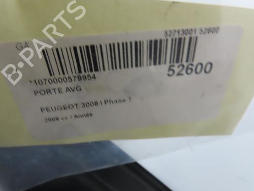 Used Left front door PEUGEOT 3008 I MPV (0U_) 1.6 VTi (120 hp) 28801943
