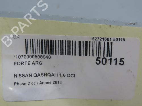 Left rear door NISSAN QASHQAI / QASHQAI +2 I (J10, NJ10, JJ10E) 1.6 dCi | BP21946404C4 