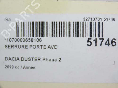 Front right lock DACIA DUSTER (HM_) 1.3 TCe 130 (HMMF) | BP28831582C97 - Image 4