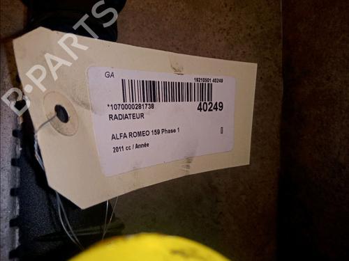 Used Water radiator ALFA ROMEO 159 Sportwagon (939_) 2.0 JTDM (939BXR1B) (136 hp) 9740746