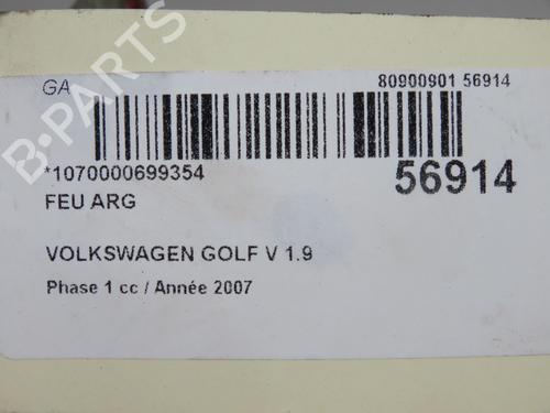 Used Left taillight Left taillight VW GOLF V (1K1) 1.9 TDI (105 hp) 40615361 40615361