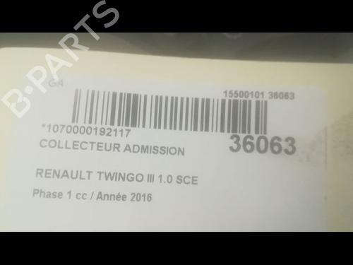 Used Intake manifold RENAULT TWINGO III (BCM_, BCA_) 1.0 SCe 70 (71 hp) 9603367