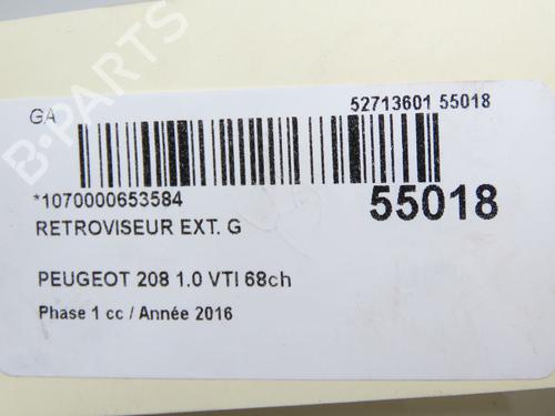 left-mirror-peugeot-208-i-ca_-cc_-2012-2013-2014-2015-2016-2017-2018-2019-2020-2021-32179177 main image