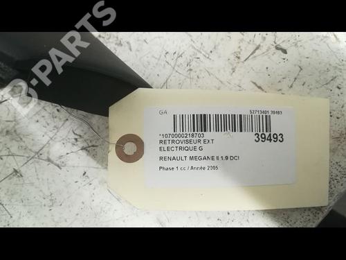 Left mirror RENAULT MEGANE II (BM0/1_, CM0/1_) 1.9 dCi (BM0G, CM0G) | BP9606396C26 