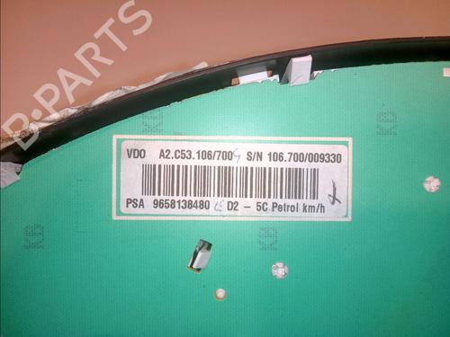 Instrument cluster PEUGEOT 407 (6D_) 2.0 (6DRFNB, 6DRFNE) | BP23174858C47 