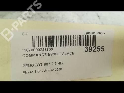 Steering column stalk PEUGEOT 607 (9D, 9U) 2.2 HDi | BP9609315I23 