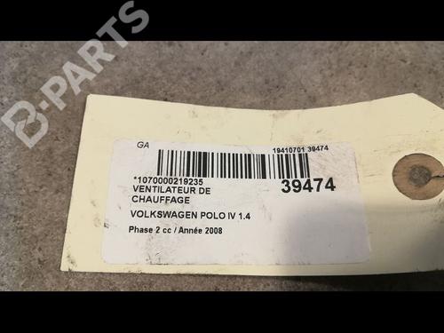 Heater blower motor VW POLO IV (9N_, 9A_) 1.4 TDI | BP9606517M62 